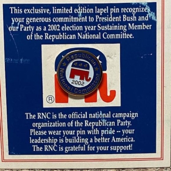 Republican National Committee pins from 1995, 1997, 2002 - Picture 4 of 7